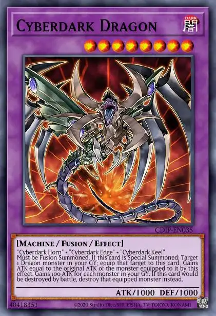 Edison Rulings for Cyberdark Dragon